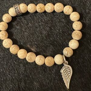 KING BABY STRETCH BRACELET WITH WING
